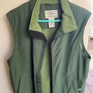 L.L. Bean Green Vest